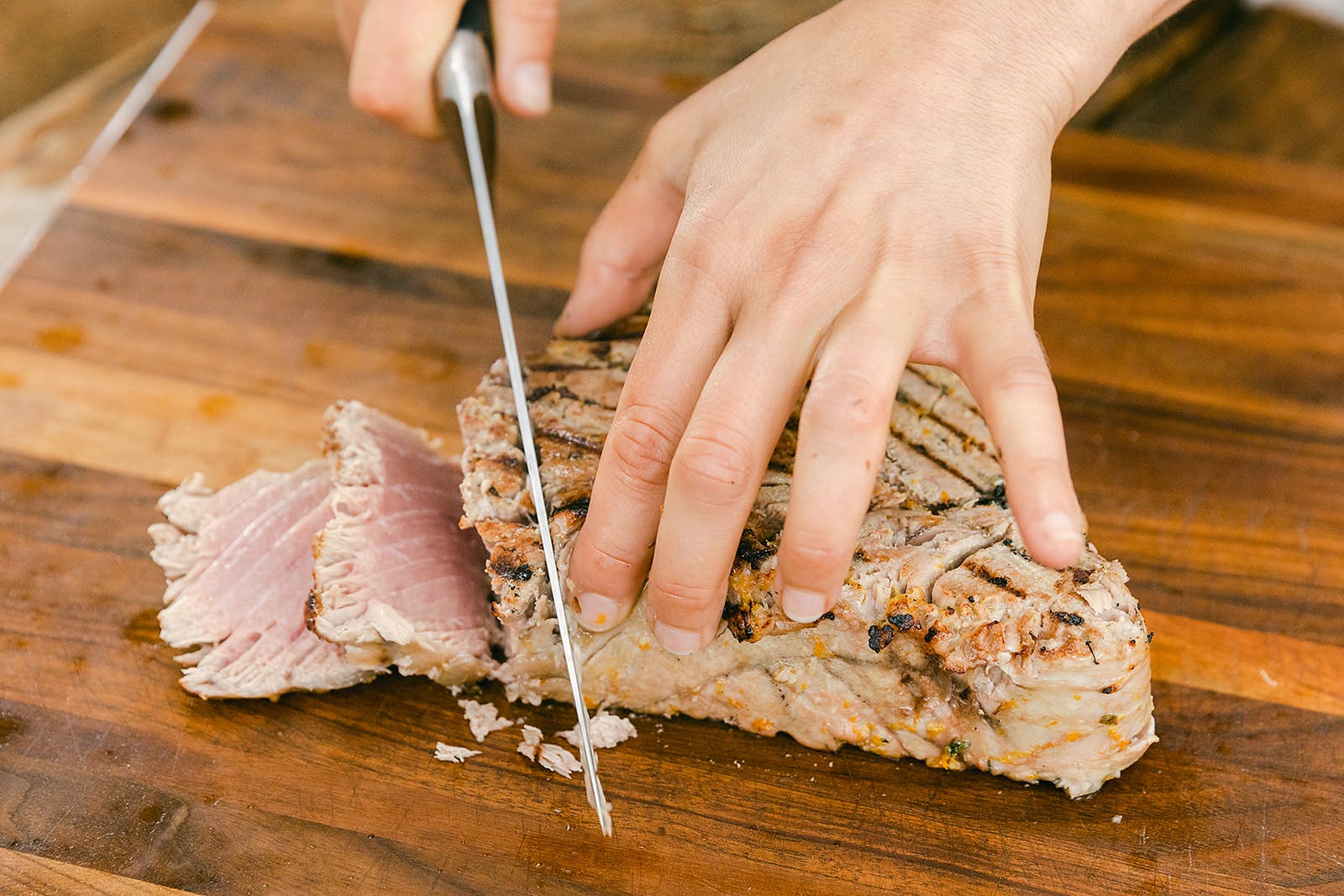Citrus Basil Tuna Steaks