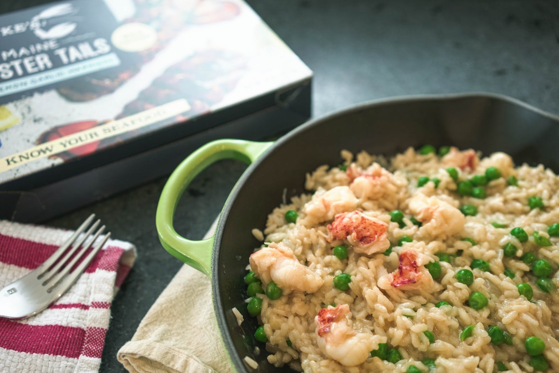 Lobster & Pea Risotto