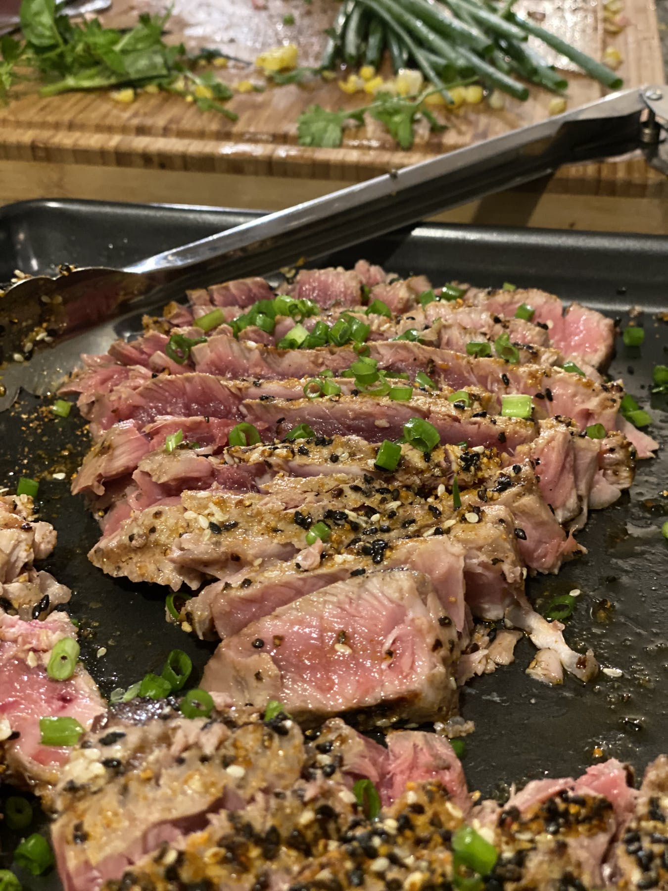 Sesame-crusted Grilled Tuna