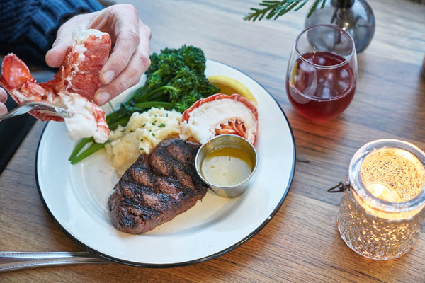 Valentine's Day Surf and Turf, a La Luke's