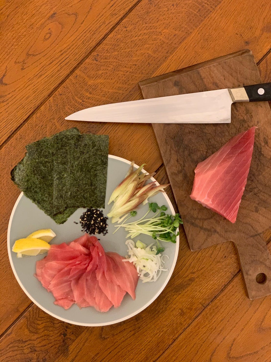 Maguro Zuke Don (Soy-marinated Tuna Bowl)