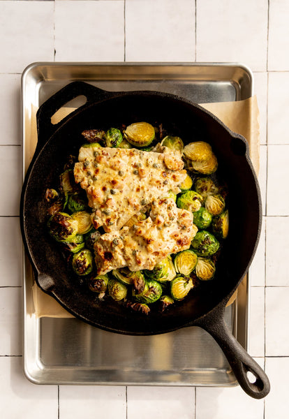 Mustard Roasted Hake