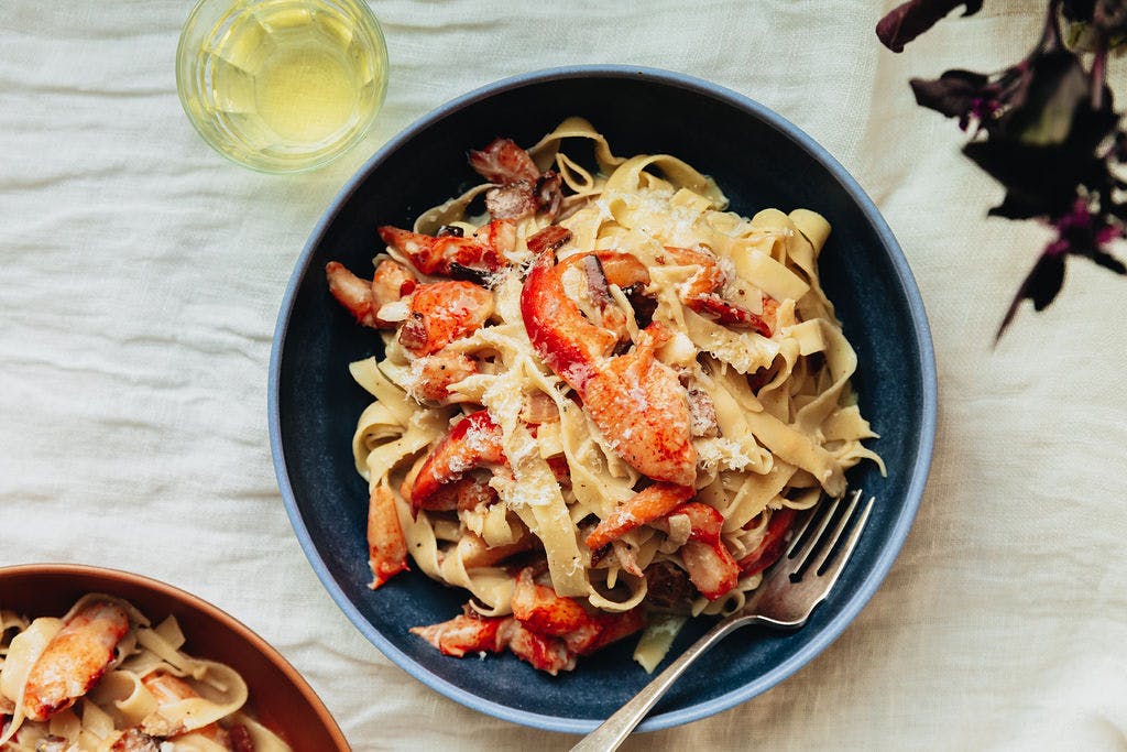 Lobster Carbonara