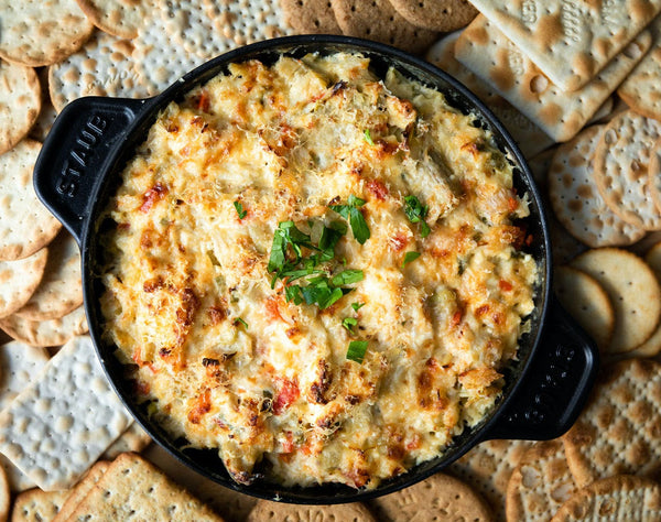 Cheesy Crab and Artichoke Dip