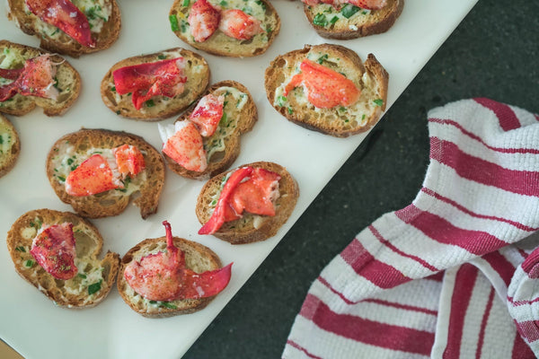 LOBSTER ROLL CROSTINI RECIPE