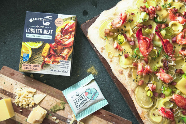 LOBSTER, POTATO, & LEEK PIZZA RECIPE