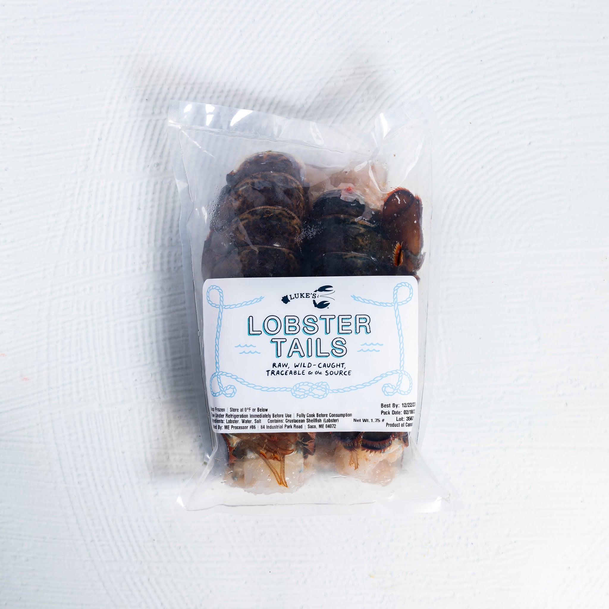 Load image into Gallery viewer, 7/8oz lobster tail - packaging
