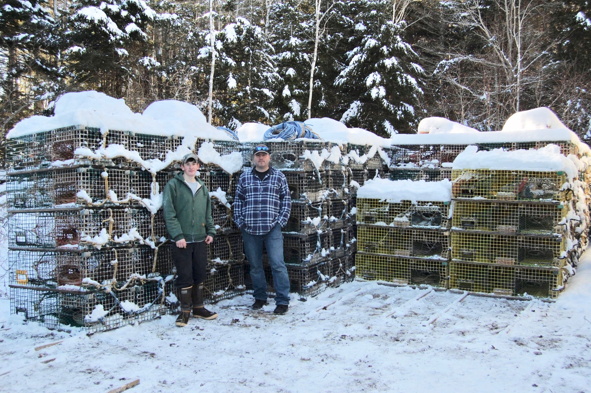 Winter in Maine: Quiet Wharf & Shop Time
