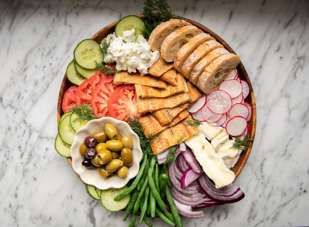 Smoked Eel Charcuterie Board