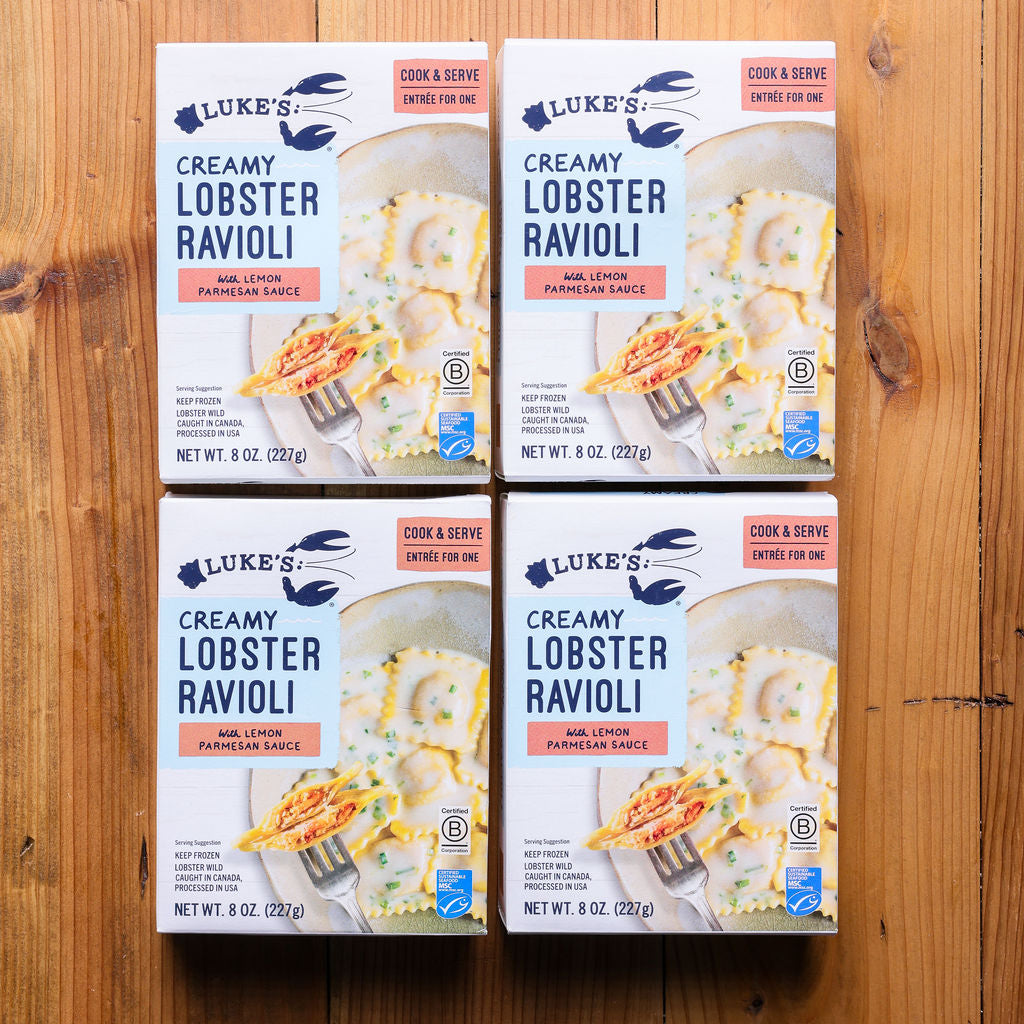 Load image into Gallery viewer, Lobster Ravioli with Lemon Parm Sauce - Serves 4
