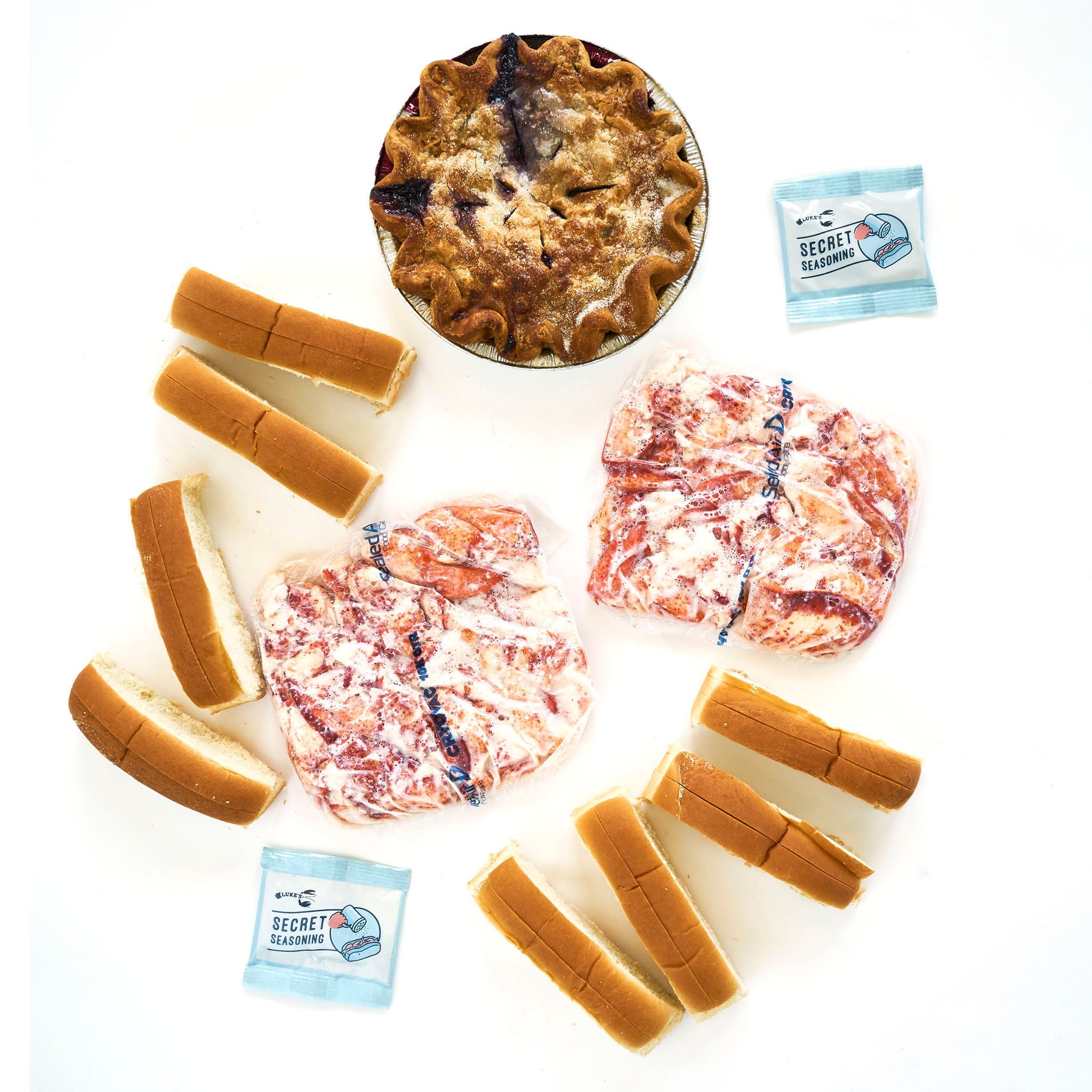 Load image into Gallery viewer, Lobster Rolls &amp; Blueberry Pie
