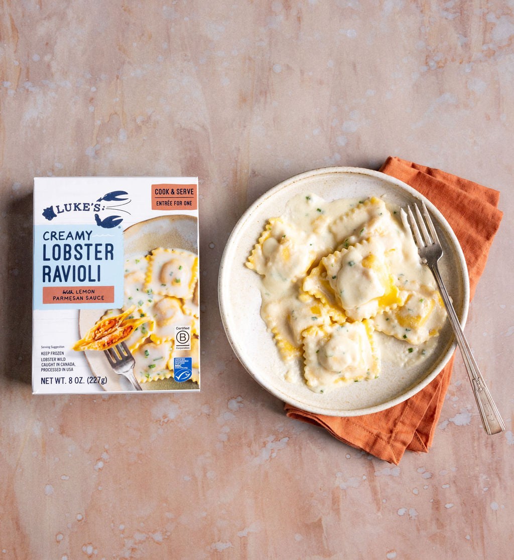 Load image into Gallery viewer, Lobster Ravioli with Lemon Parm Sauce - Serves 4
