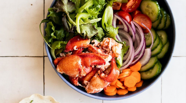 Lobster Garden Salad with Kelp Ranch